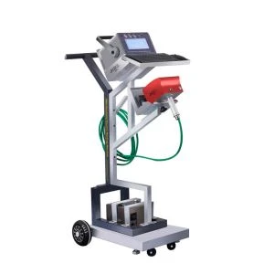 Draagbare elektrische markering Machine met trolley systeem