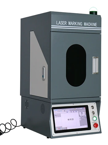 Enclosed Desktop Laser Marking Machine 60W manufacturers