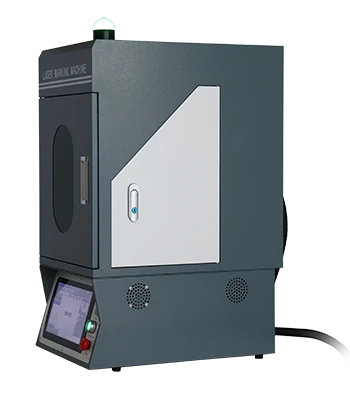 Enclosed Desktop Laser Marking Machine 60W factory